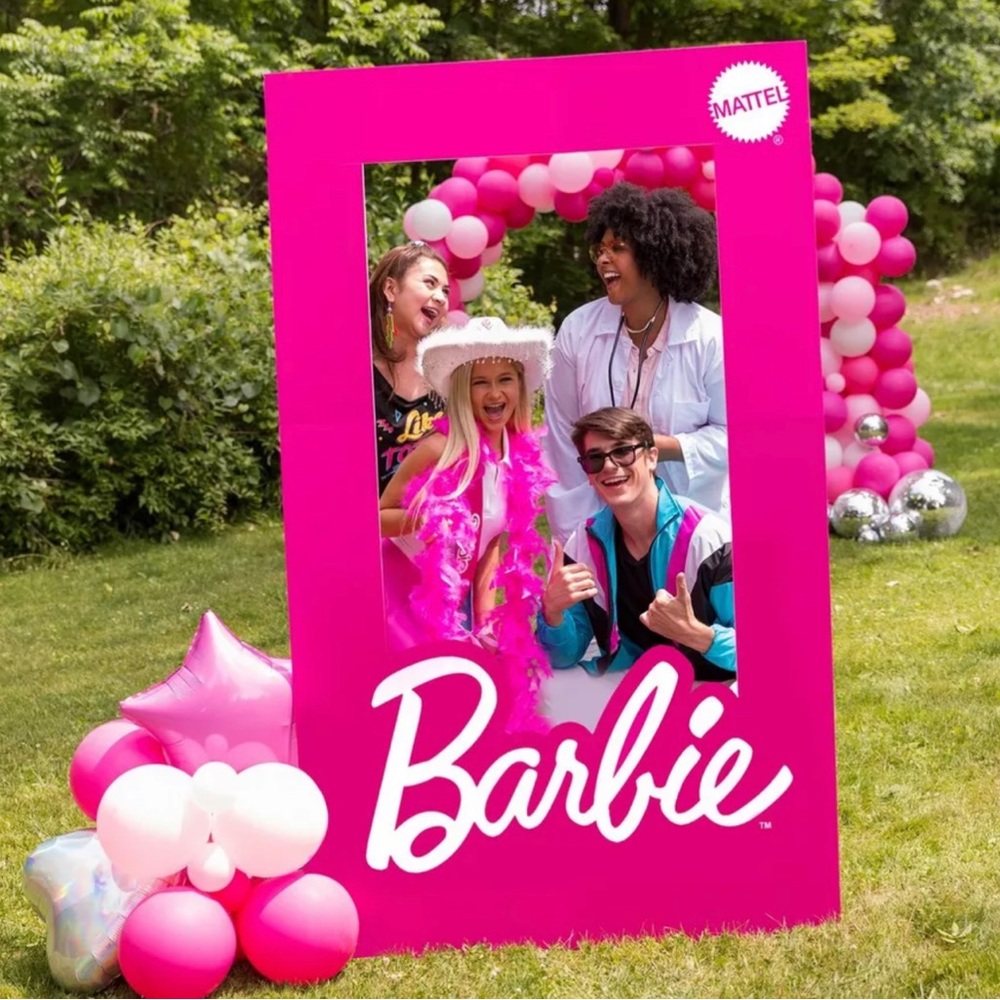 Malibu Barbie Cardboard Backdrop